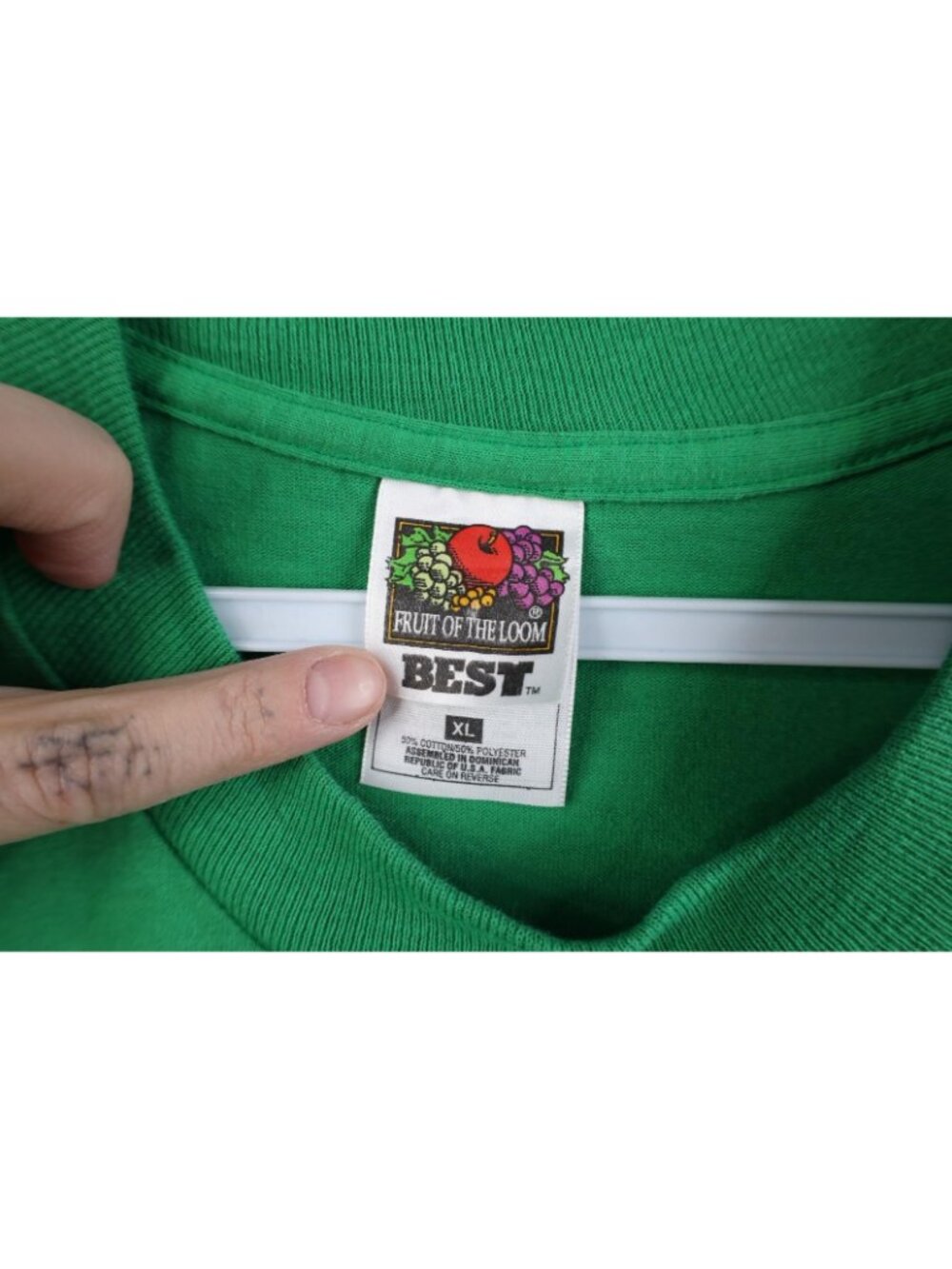 Vintage 90s Mens XL Faded Friends School Soccer Short Sleeve Jersey T-Shirt - Picture 8 of 13